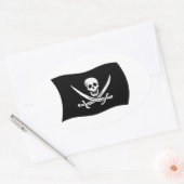 Autocollant du drapeau de John Rackham (Enveloppe)