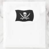 Autocollant du drapeau de John Rackham (Sac)