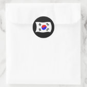 Autocollant du drapeau de la Corée du Sud (Sac)