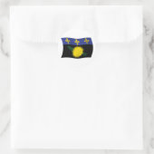 Autocollant du drapeau de la Guadeloupe (Sac)
