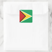 Autocollant du drapeau de la Guyane (Sac)