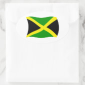 Autocollant du drapeau de la Jamaïque (Sac)