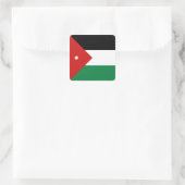 Autocollant du drapeau de la Jordanie (Sac)