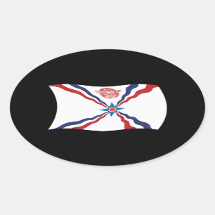 Autocollant du drapeau de la nation assyrienne