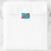 Autocollant du drapeau de la République démocratiq (Sac)