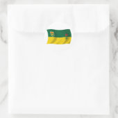 Autocollant du drapeau de la Saskatchewan (Sac)