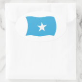 Autocollant du drapeau de la Somalie (Sac)