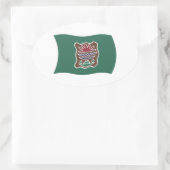 Autocollant du drapeau de la tribu Abenaki (Sac)