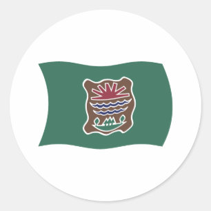 Autocollant du drapeau de la tribu Abenaki