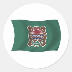 Autocollant du drapeau de la tribu Abenaki