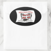 Autocollant du drapeau de la tribu Makah (Sac)