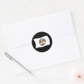 Autocollant du drapeau de la tribu Ute (Enveloppe)