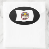 Autocollant du drapeau de la tribu Ute (Sac)
