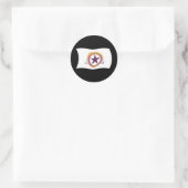 Autocollant du drapeau de la tribu Wampanoag (Sac)