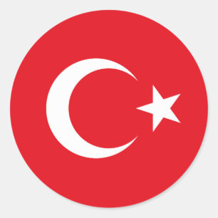 Autocollant du drapeau de la Turquie – Fierté turq