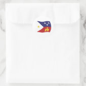 Autocollant du drapeau de l'Acadiana (Sac)