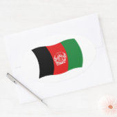 Autocollant du drapeau de l'Afghanistan (Enveloppe)