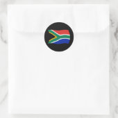 Autocollant du drapeau de l'Afrique du Sud (Sac)