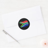Autocollant du drapeau de l'Afrique du Sud (Enveloppe)
