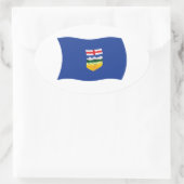 Autocollant du drapeau de l'Alberta (Sac)