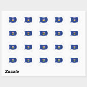 Autocollant du drapeau de l'Alberta (Feuille)