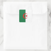Autocollant du drapeau de l'Algérie (Sac)