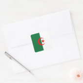Autocollant du drapeau de l'Algérie (Enveloppe)