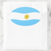 Autocollant du drapeau de l'Argentine (Sac)