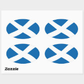 Autocollant du drapeau de l'Écosse (Feuille)