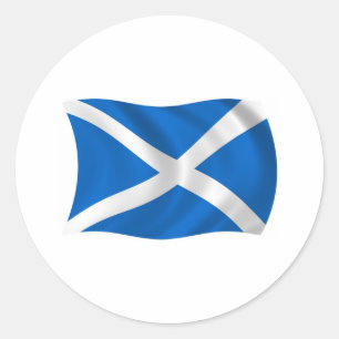 Autocollant du drapeau de l'Écosse