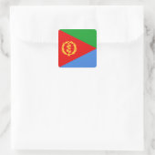 Autocollant du drapeau de l'Érythrée (Sac)