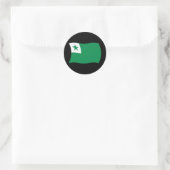 Autocollant du drapeau de l'espéranto (Sac)