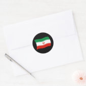 Autocollant du drapeau de l'Iran (Enveloppe)