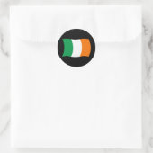 Autocollant du drapeau de l'Irlande (Sac)