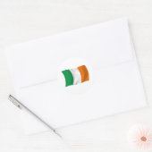 Autocollant du drapeau de l'Irlande (Enveloppe)