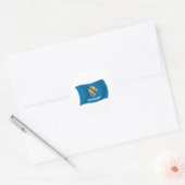 Autocollant du drapeau de l'Oklahoma (Enveloppe)