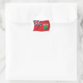 Autocollant du drapeau de l'Ontario (Sac)