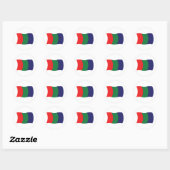 Autocollant du drapeau de Mars (Feuille)