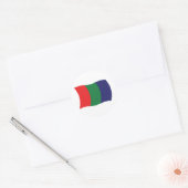 Autocollant du drapeau de Mars (Enveloppe)
