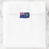 Autocollant du drapeau de Montserrat (Sac)