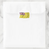 Autocollant du drapeau de Nioué (Sac)