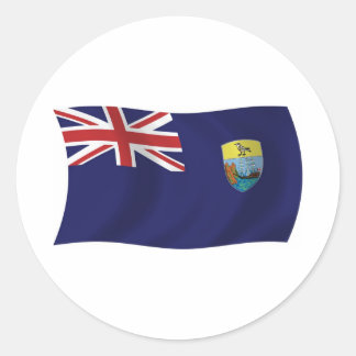 Autocollant du drapeau de Sainte-Hélène