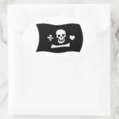 Autocollant du drapeau de Stede Bonnet (Sac)