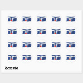 Autocollant du drapeau de Toronto (Feuille)