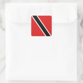 Autocollant du drapeau de Trinité-et-Tobago (Sac)