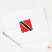 Autocollant du drapeau de Trinité-et-Tobago (Enveloppe)