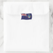 Autocollant du drapeau de Tristan da Cunha (Sac)