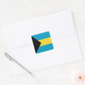 Autocollant du drapeau des Bahamas (Enveloppe)