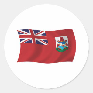 Autocollant du drapeau des Bermudes