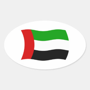 Autocollant du drapeau des Émirats arabes unis